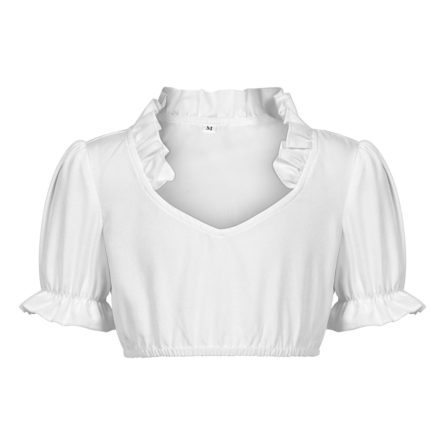 Girls' New Retro Beer Festival Lace-up Lace Dress